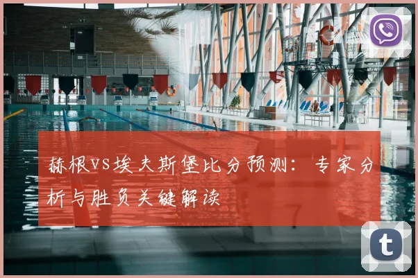 赫根vs埃夫斯堡比分预测:专家分析与胜负关键解读