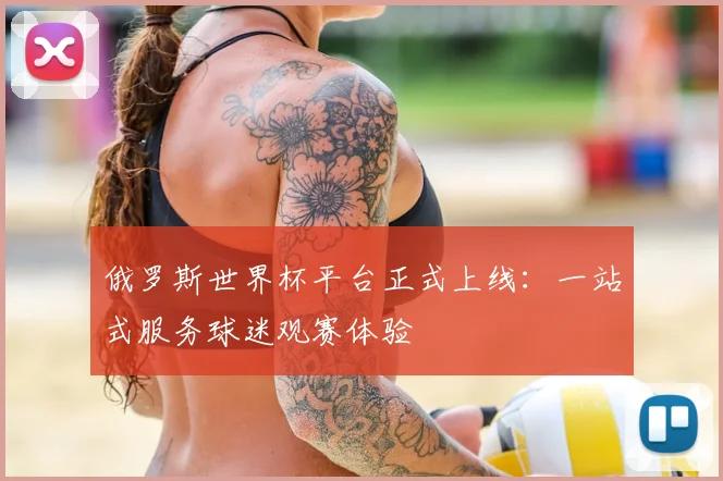 俄罗斯世界杯平台正式上线：一站式服务球迷观赛体验